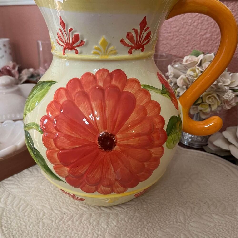 Vintage Hand Painted for Nonnies Pitcher